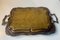 Vintage Egyptian Serving Tray in Engraved Brass, 1950s, Image 5