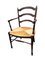 19th Century Beech Chairs, Set of 2, Image 2