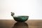 Oxidized Brass Bowl with Squirrel Decoration, Italy, 1940s 2