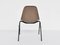 DSX Stacking Chair in Taupe Fiberglass by Charles & Ray Eames for Herman Miller, USA, 1954, Image 3