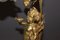 Lampada ad angelo in bronzo dorato, inizio XX secolo, Immagine 3