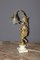 Lampada ad angelo in bronzo dorato, inizio XX secolo, Immagine 1