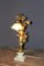Lámpara de ángel de bronce dorado, década de 1900, Imagen 11