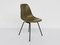 Silla auxiliar DSX de fibra de vidrio verde oliva de Charles & Ray Eames para Herman Miller, EE. UU., 1954, Imagen 1