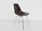 DSX Beistellstuhl aus Braunem Schokoladenglas von Charles & Ray Eames für Herman Miller, USA, 1954 2