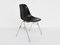 DSX Stacking Chair in Black Fiberglass by Charles & Ray Eames for Herman Miller, USA, 1954, Image 1