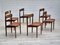 Danish Rosewood Dinning Chairs by Henry Rosengren Hansen for Brande Møbelindustri, 1960s, Set of 6 1