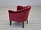 Danish Lounge Chair in Velour with Ash Legs, 1950s, Image 13