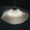 White Swirl Murano Glass Pendant Lamp, Italy, 1970s 14