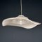White Swirl Murano Glass Pendant Lamp, Italy, 1970s, Image 8