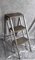 Vintage Industrial Step Ladder in Metal, 1950s, Image 2