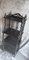 German Newspaper Stand in Black Stained Maple Wood, 1890s 3