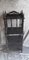 German Newspaper Stand in Black Stained Maple Wood, 1890s, Image 2