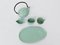 Celadon Solitaire Tea Service from Werkstätte Carl Auböck, Austria, 1959, Set of 5, Image 5