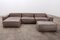 Italian Riff Modular Sofa in Leather from Flexteam, 1999, Set of 4 1