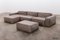 Italian Riff Modular Sofa in Leather from Flexteam, 1999, Set of 4 5