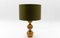 Orange Ceramic Table Lamp Base from Kaiser Leuchten, Germany, 1960s, Image 2