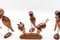 Scandinavian Wooden Woodpecker Corkscrews, 1960s, Set of 8 11