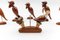 Scandinavian Wooden Woodpecker Corkscrews, 1960s, Set of 8 10