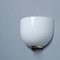 Sconce in White Murano Glass, 1980s 1