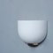 Sconce in White Murano Glass, 1980s 2