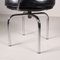 LC7 Stuhl aus schwarzem Leder von Charlotte Perriand für Cassina 11