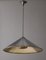Oxidized Keos Ceiling Lamp by Florian Schulz, 1960s 2