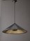 Oxidized Keos Ceiling Lamp by Florian Schulz, 1960s 15