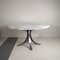 Model T69 Round Table with Arabesque Carrara Marble Top by Osvaldo Borsani & Eugenio Gerli for Tecno, 1960s 9