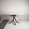 Model T69 Round Table with Arabesque Carrara Marble Top by Osvaldo Borsani & Eugenio Gerli for Tecno, 1960s, Image 4