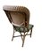 Chaises en Bambou et Rotin, 1960, Set de 4 4