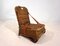 Chaise de Plage Vintage en Rotin, Angleterre, 1940s 16