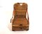 Vintage English Rattan Beach Chair, 1940s, Image 17