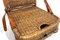 Vintage English Rattan Beach Chair, 1940s, Image 11