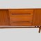 Danish Teak Wood Long Mid Century Buffet Sideboard '60s Fully Restored, Image 4