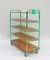 Vintage Industrial French Rolling Cart Factory Trolley, 1960s 7
