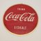 Advertising Sign Trink Coca Cola - Eiskalt, 1959 1