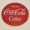 Advertising Sign Trink Coca Cola - Eiskalt, 1959, Image 1