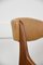 Mid-Century Modern Teak and Leatherette Dining Chairs, 1960s, Set of 4 3