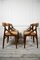 Mid-Century Modern Teak and Leatherette Dining Chairs, 1960s, Set of 4 6