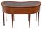 Large Inlaid Mahogany Kidney Shaped Jas Shoolbred Twin Pedestal Desk, 1890s 6