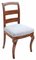19th Century Fruitwood Dining Chairs, Set of 4 3