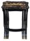 19th Century Chinese Boulle-Work Black Lacquer Nesting Tables, Set of 4 8