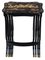 19th Century Chinese Boulle-Work Black Lacquer Nesting Tables, Set of 4, Image 8
