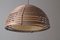 Bienenstock Lampe aus Weidenholz, 1960er 2