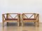 Set of Bamboo Armchairs, 1970s 1