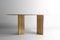 Oval Travertine Dining Table, Italy, 1970s 5