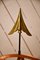 Large Swedish Wrought Iron, Brass and Copper Garden Sundial, 1960s 10
