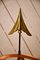 Large Swedish Wrought Iron, Brass and Copper Garden Sundial, 1960s, Image 10