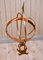 Large Swedish Wrought Iron, Brass and Copper Garden Sundial, 1960s 4